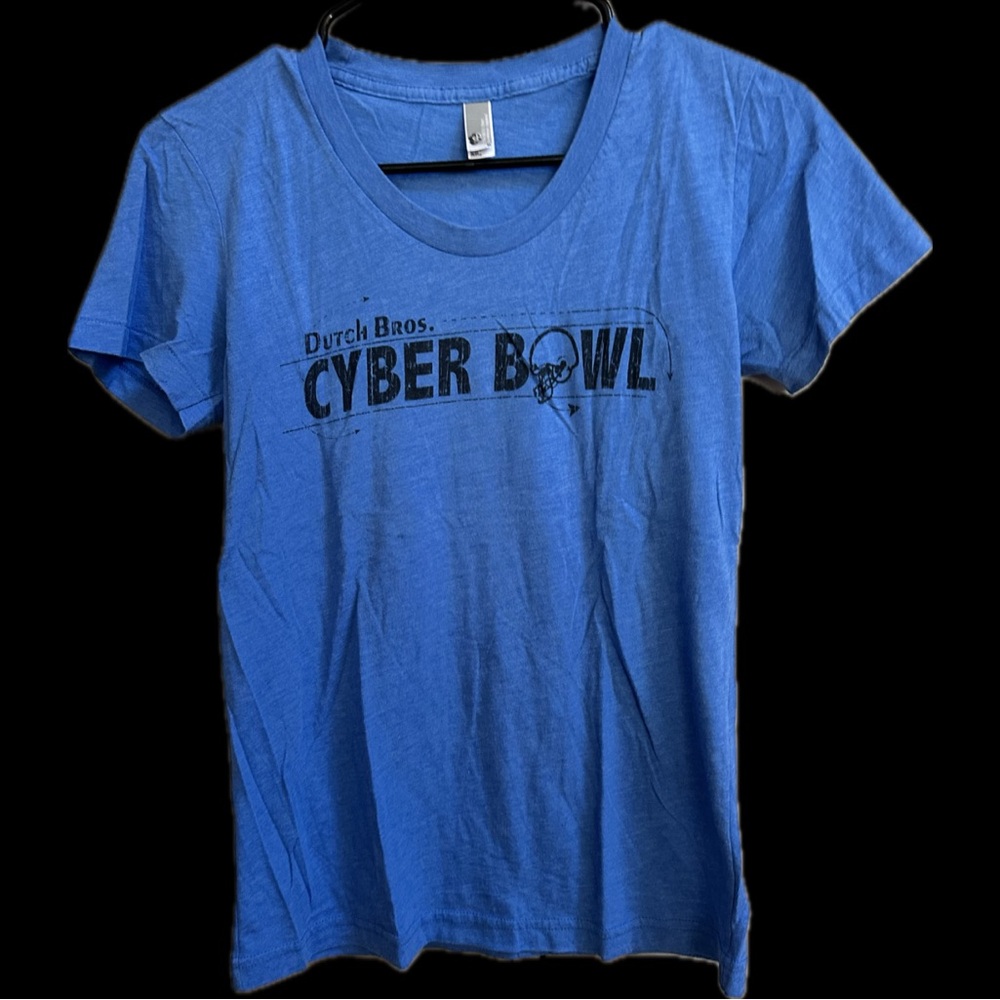 Dutch Bros *old school* Cyber Bowl T-shirt